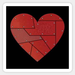 Robot Heart Sticker